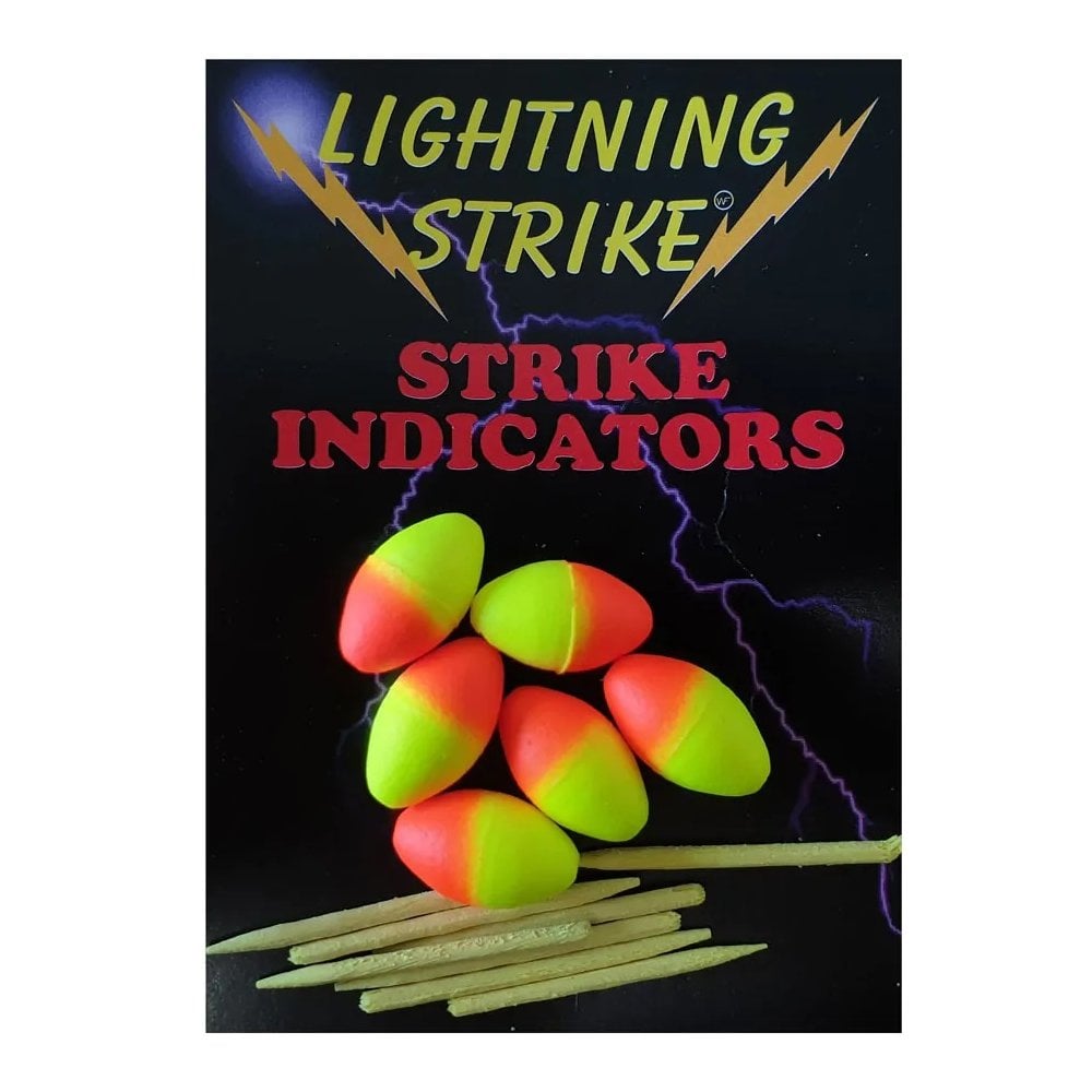 Lightning Strike Football Indicators with Pegs