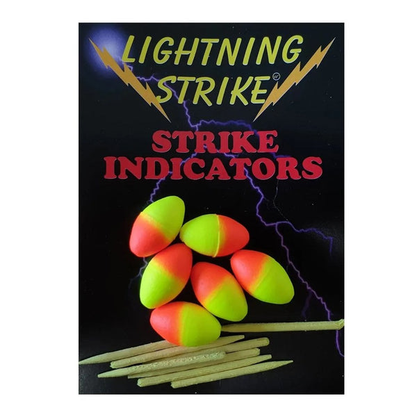 Lightning Strike Football Indicators with Pegs