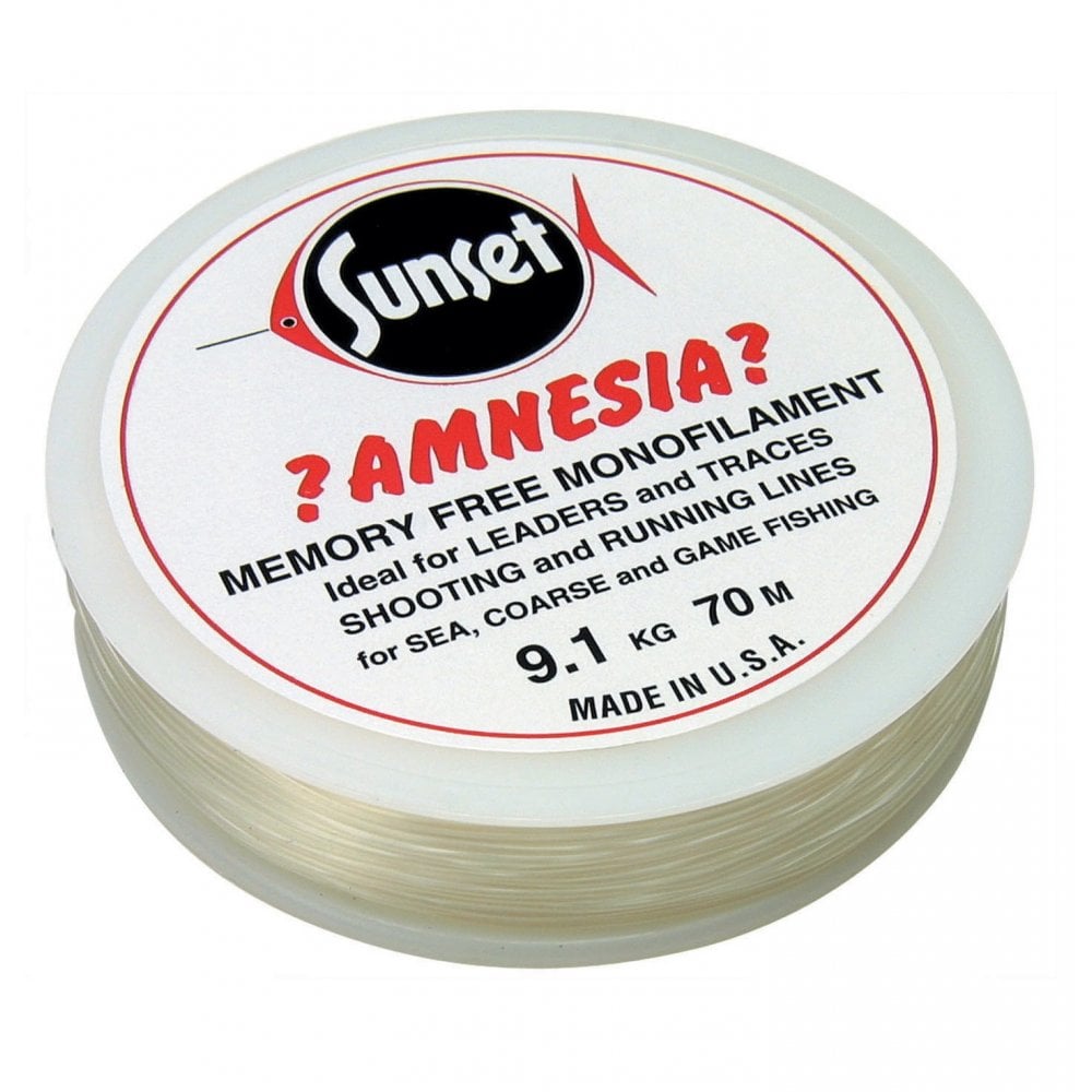 Amnesia Clear Memory-Free Monofilament Line