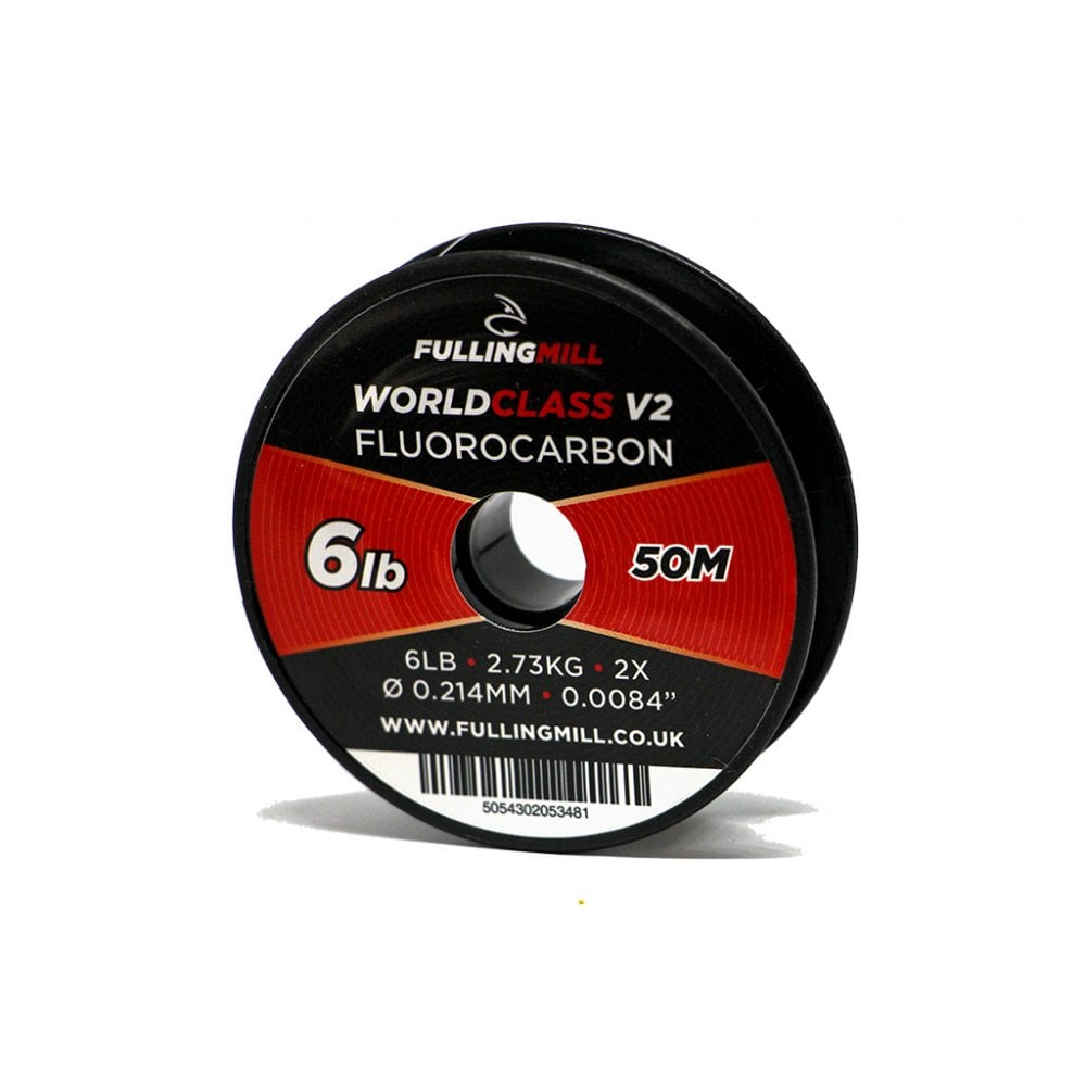 World Class V2 Fluorocarbon in 50m Spools