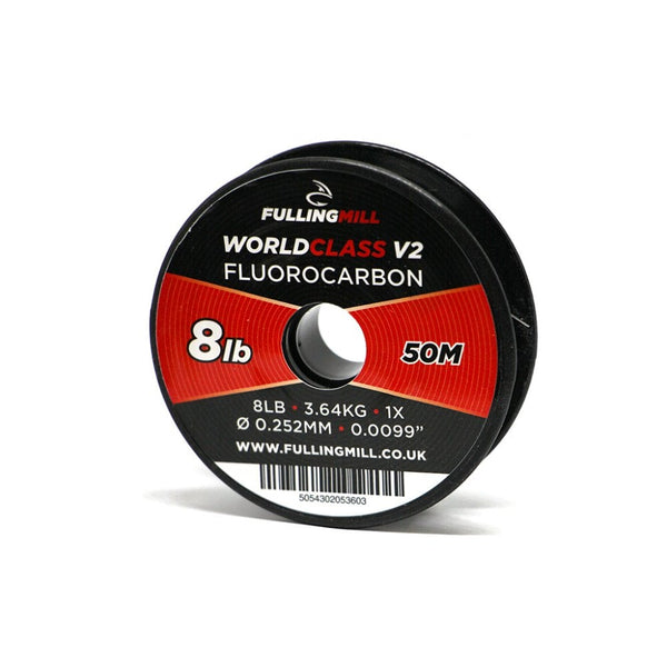 World Class V2 Fluorocarbon in 50m Spools