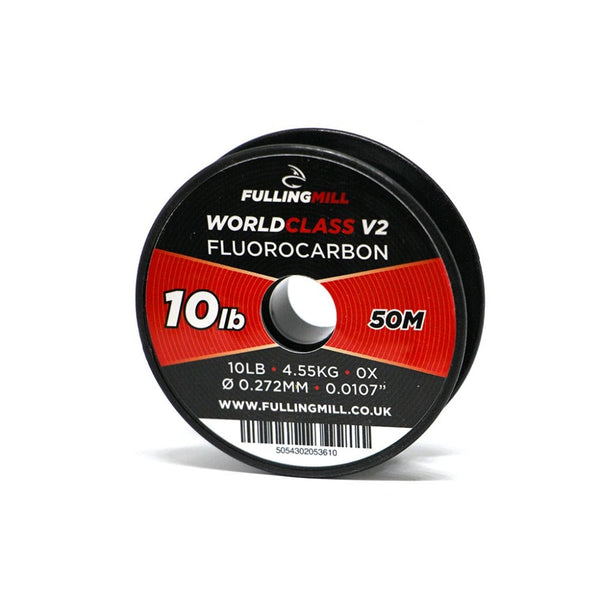 World Class V2 Fluorocarbon in 50m Spools