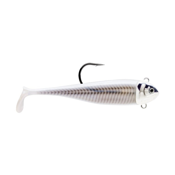 Biscay Minnow in White Pearl Shad Pattern