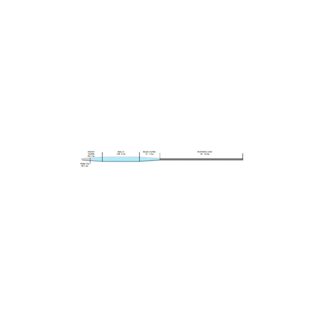 Aquarex Weight Forward Midge Tip Fly Lines