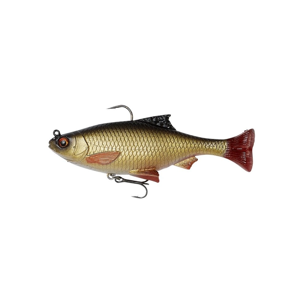 3D Roach Pulsetail Lure in Rudd Pattern