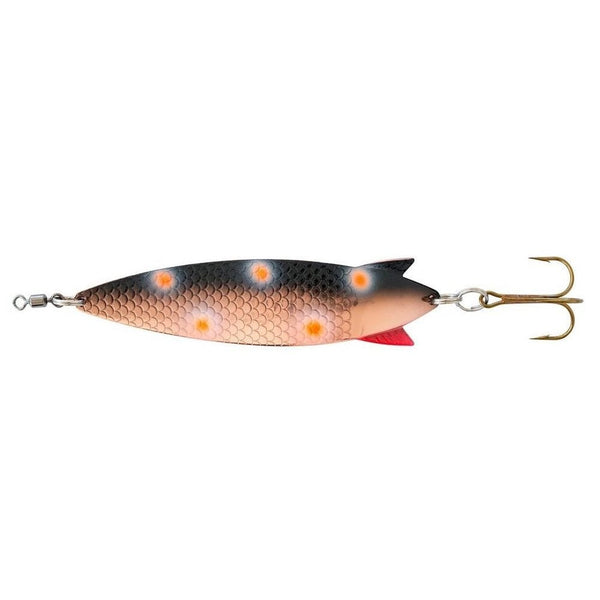 Toby Salmo Lure in Copper/Black Orange Pattern