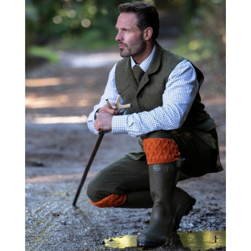 Rannoch Socks ~ Burnt Orange