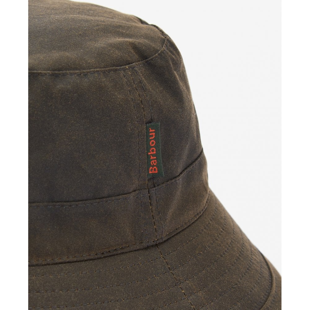 Wax Bucket Hat - Olive