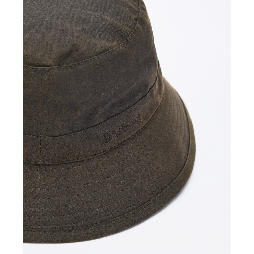 Wax Bucket Hat - Olive