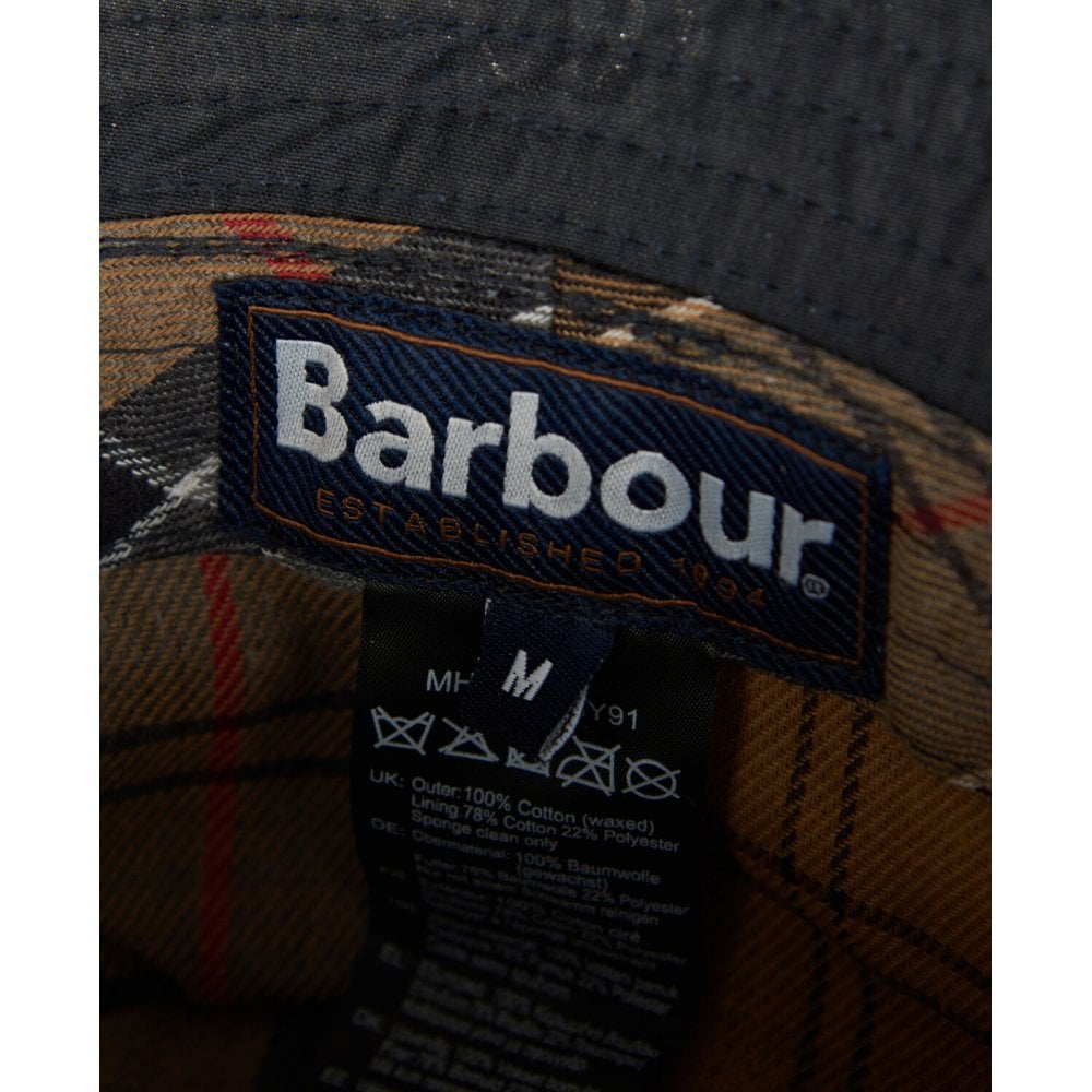 Wax Bucket Hat - Navy