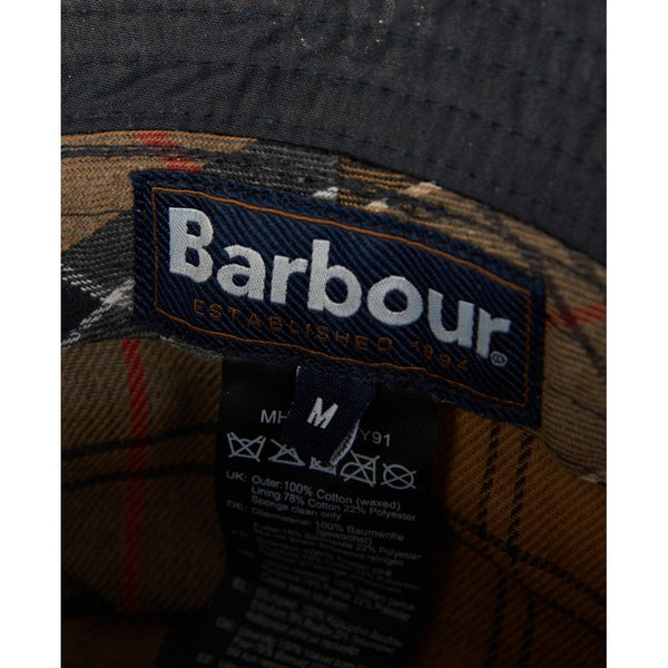 Wax Bucket Hat - Navy