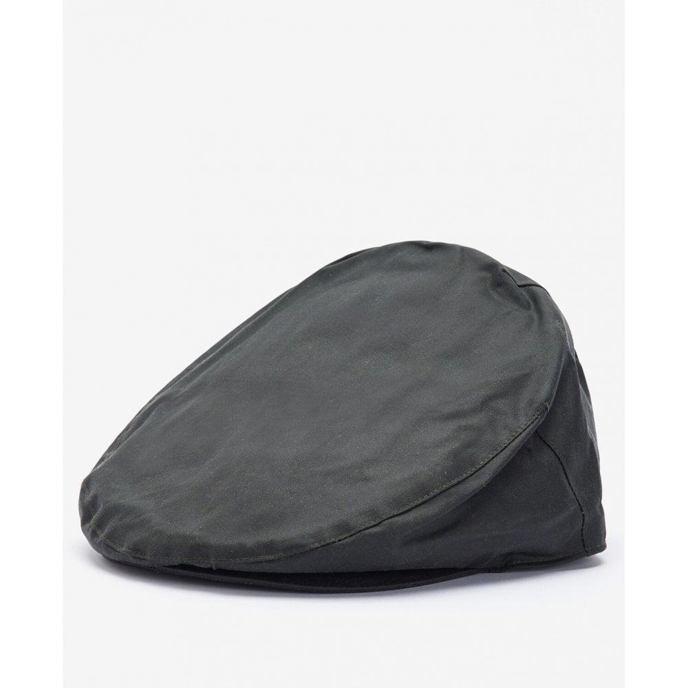 Wax Flat Cap - Sage