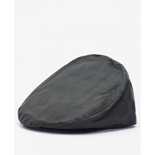 Wax Flat Cap - Sage