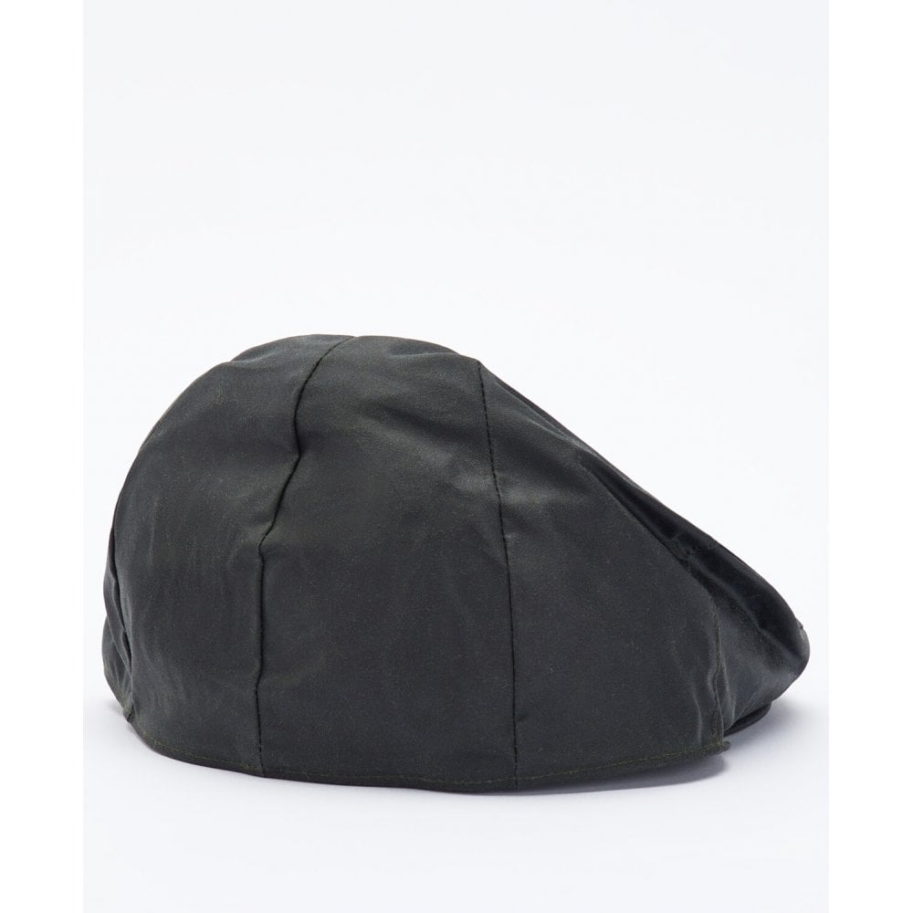 Wax Flat Cap - Sage