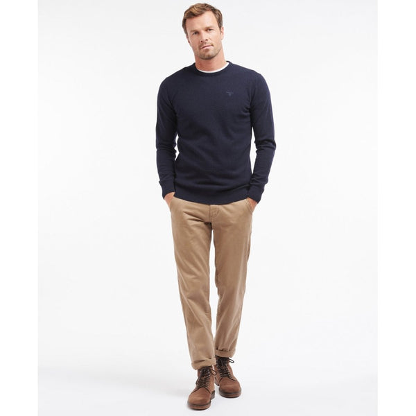 Essential Lambswool Crew Neck Sweater - Navy