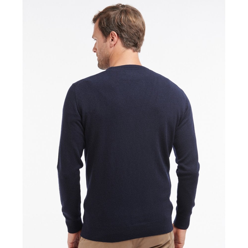 Essential Lambswool Crew Neck Sweater - Navy