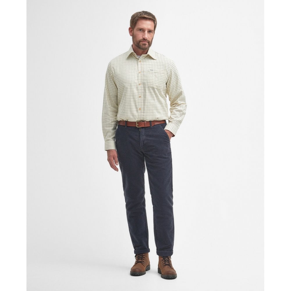 Field Tattersall Cc Shirt - Green/Brown