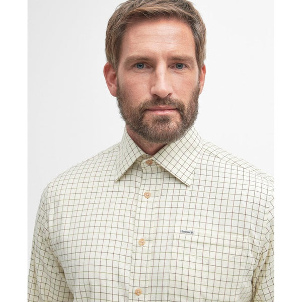Field Tattersall Cc Shirt - Green/Brown