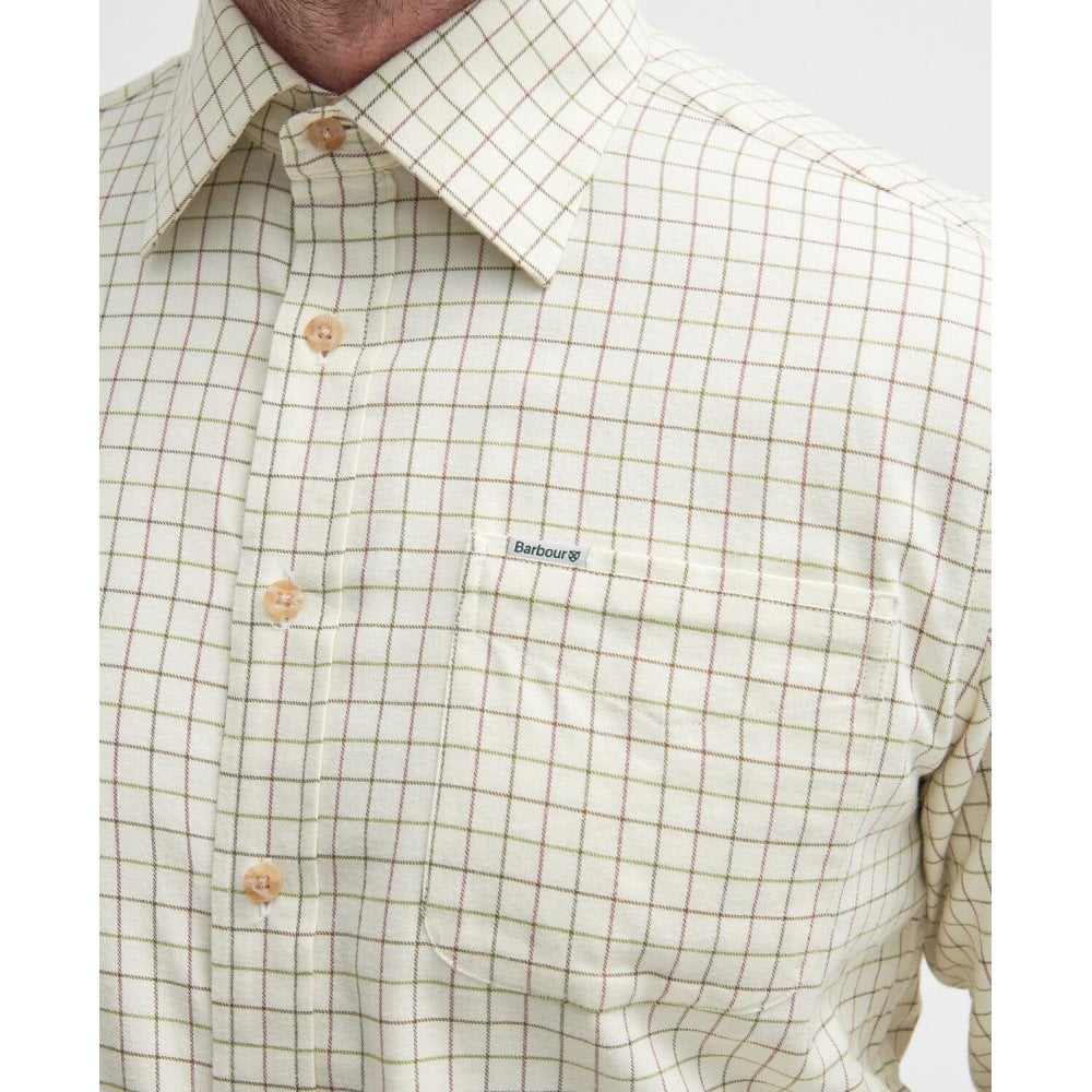 Field Tattersall Cc Shirt - Green/Brown