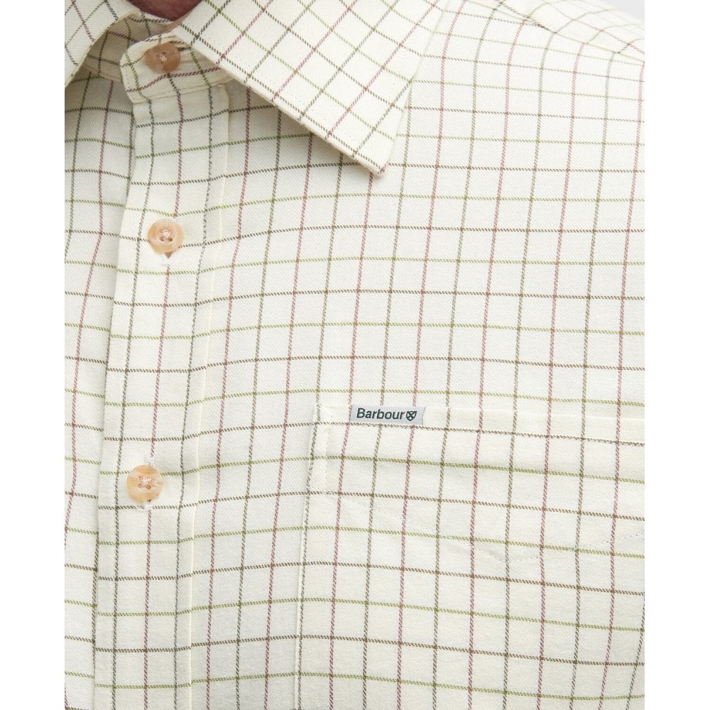 Field Tattersall Cc Shirt - Green/Brown