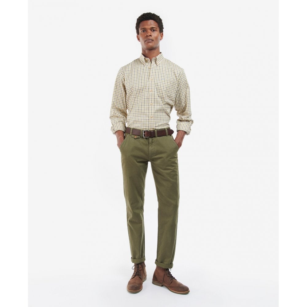 Sporting Tattersall Regular Shirt Code  Navy/Olive