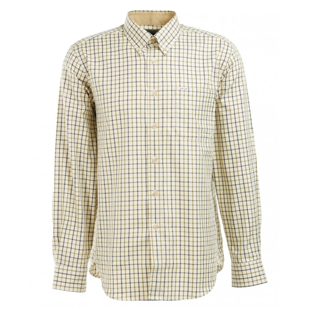 Sporting Tattersall Regular Shirt Code  Navy/Olive