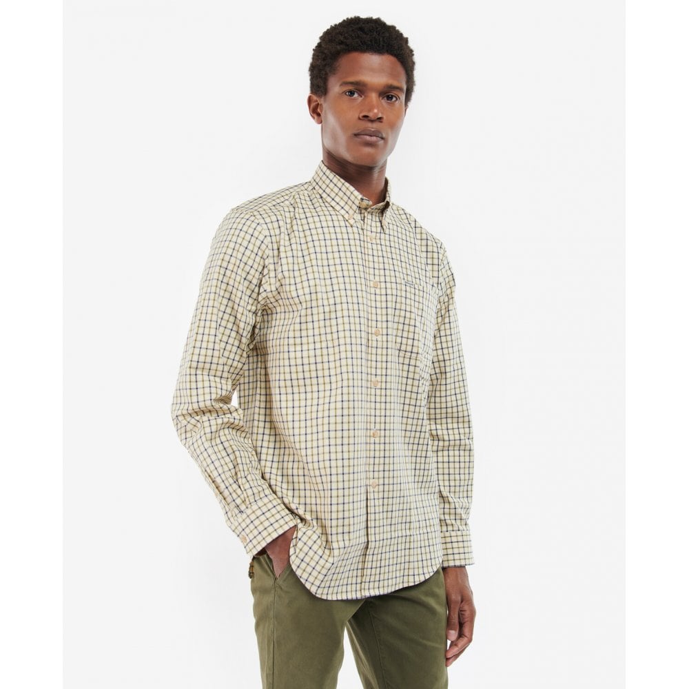 Sporting Tattersall Regular Shirt Code  Navy/Olive