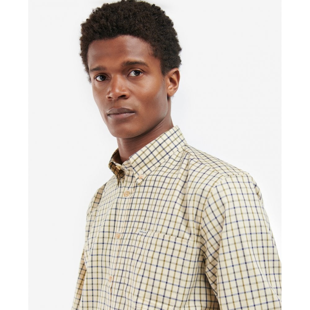 Sporting Tattersall Regular Shirt Code  Navy/Olive