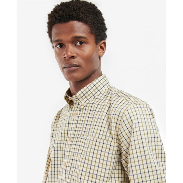 Sporting Tattersall Regular Shirt Code  Navy/Olive