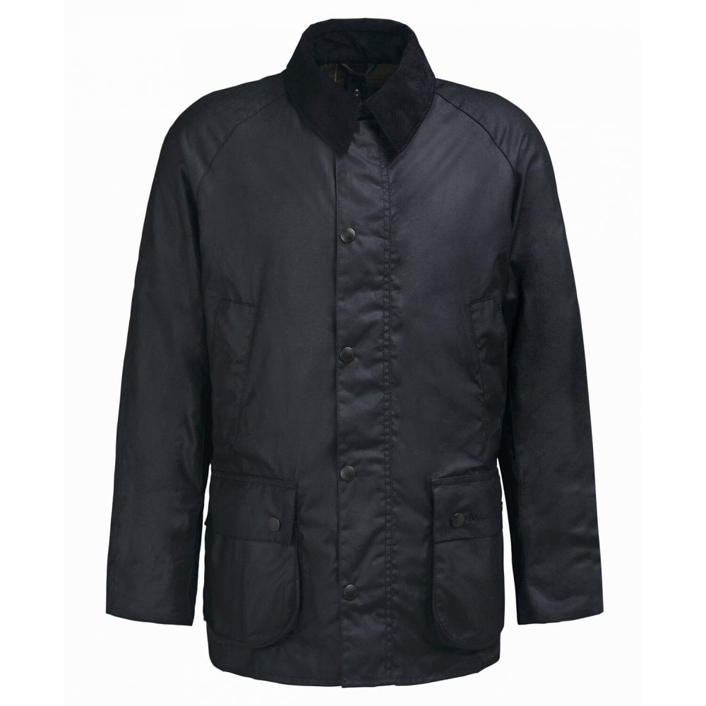 Ashby Wax Jacket - Black/classic