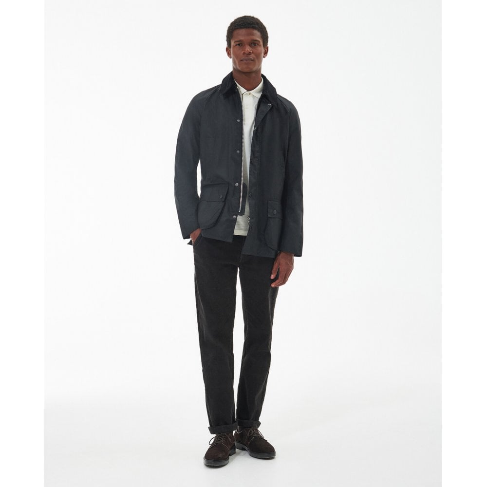 Ashby Wax Jacket - Black/classic