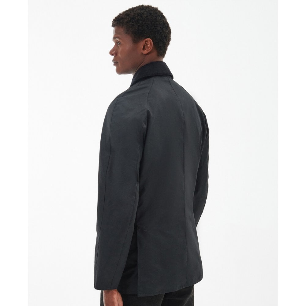 Ashby Wax Jacket - Black/classic