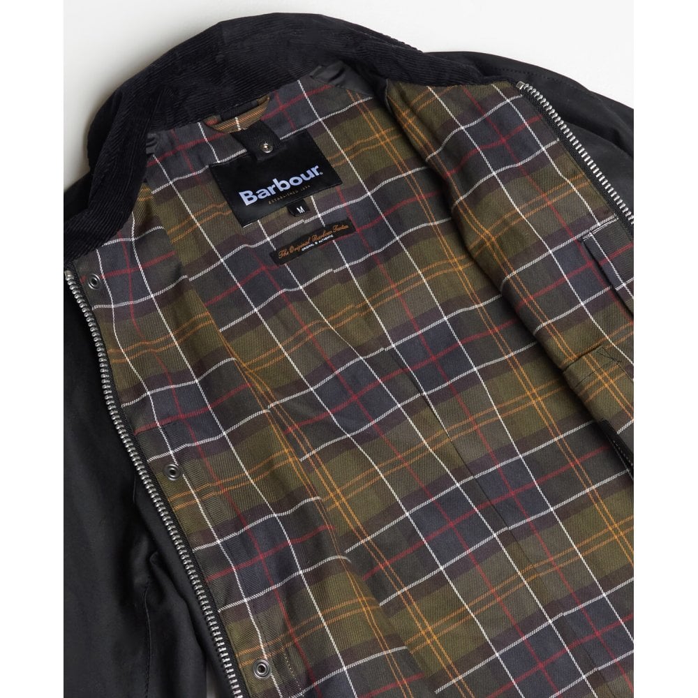 Ashby Wax Jacket - Black/classic