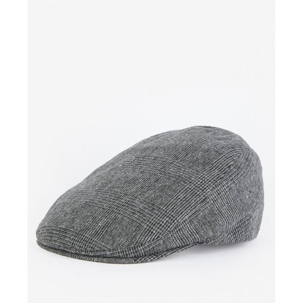 Cheviot Flat Cap - Charcoal Check