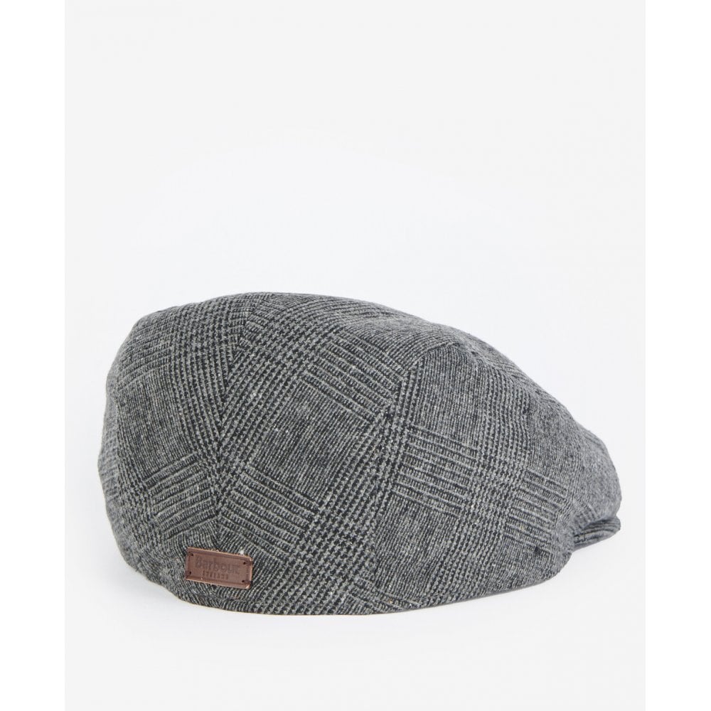 Cheviot Flat Cap - Charcoal Check