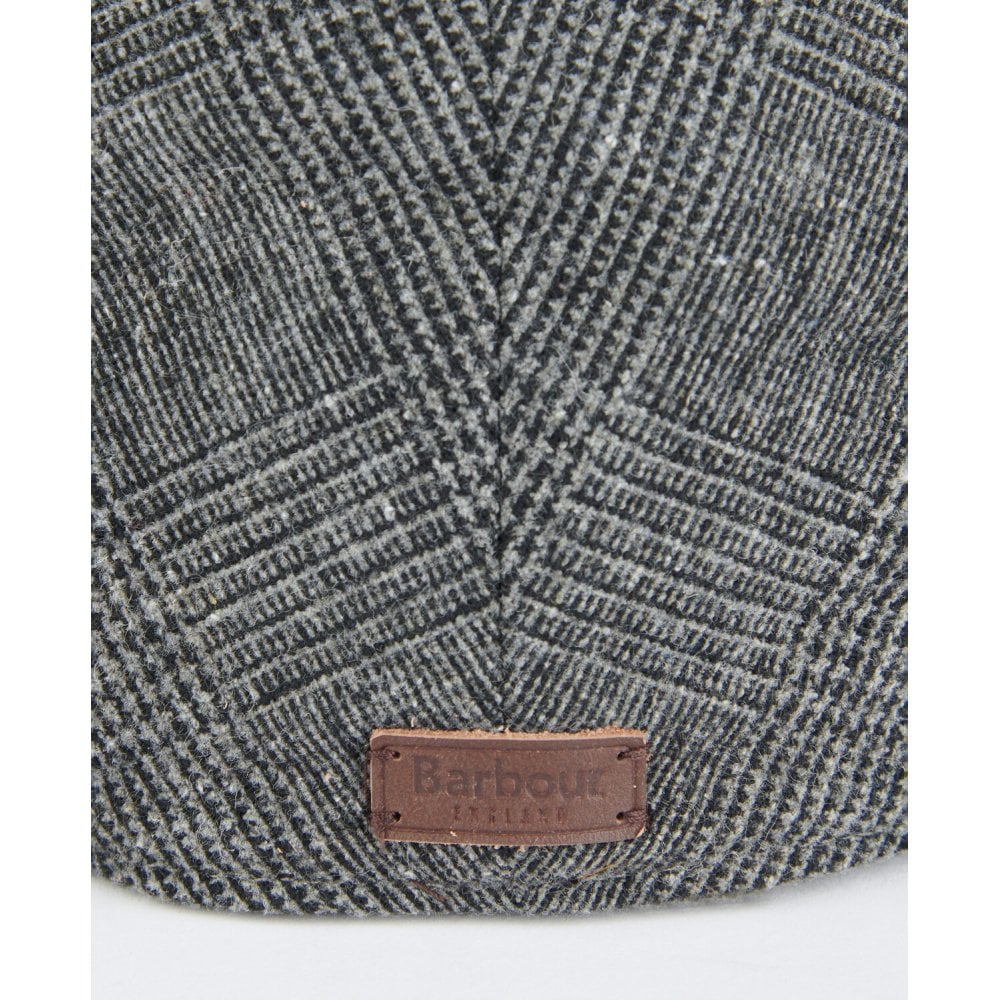 Cheviot Flat Cap - Charcoal Check