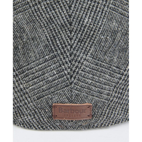 Cheviot Flat Cap - Charcoal Check