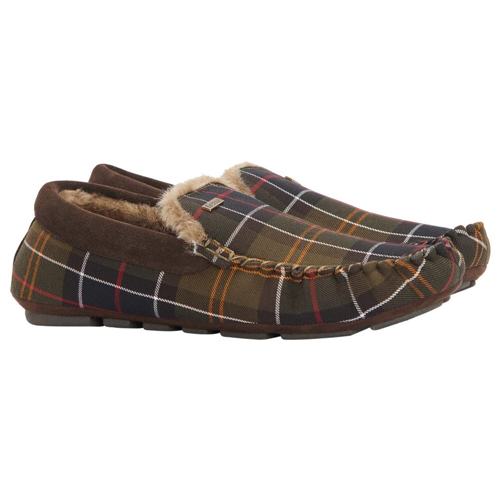 Men's Monty Slippers - Recycled Classic Tartan