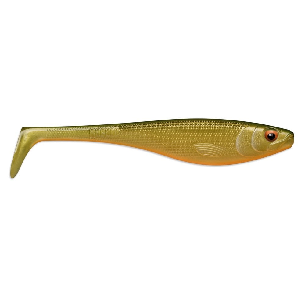 Peto Soft Lure in Scaled Roach Pattern