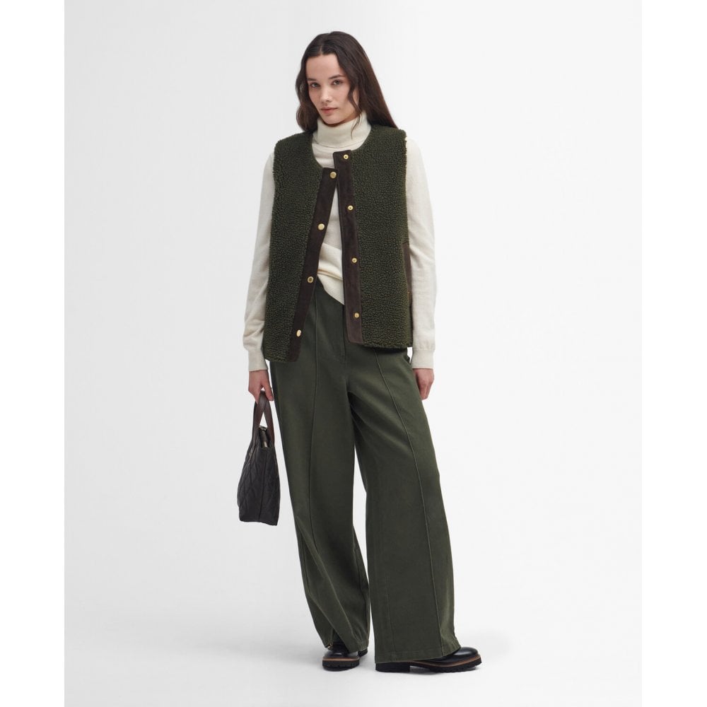 Pendle Roll Collar - Ecru/hessian Tartan
