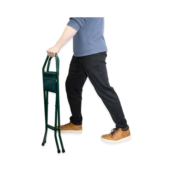 Green Canvas Seat Stick