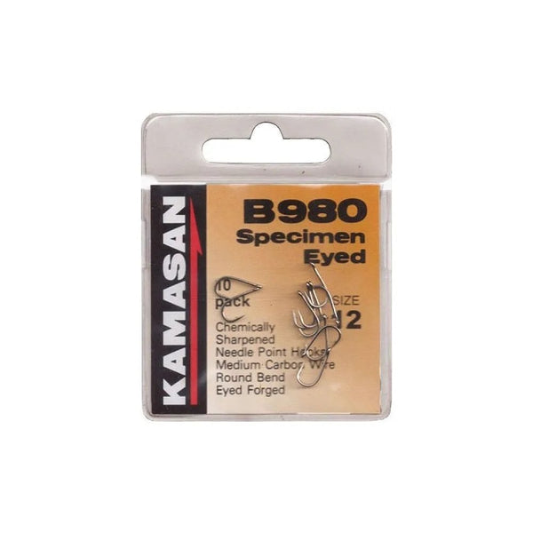 B980 Specimen Barbed Eyed Hooks