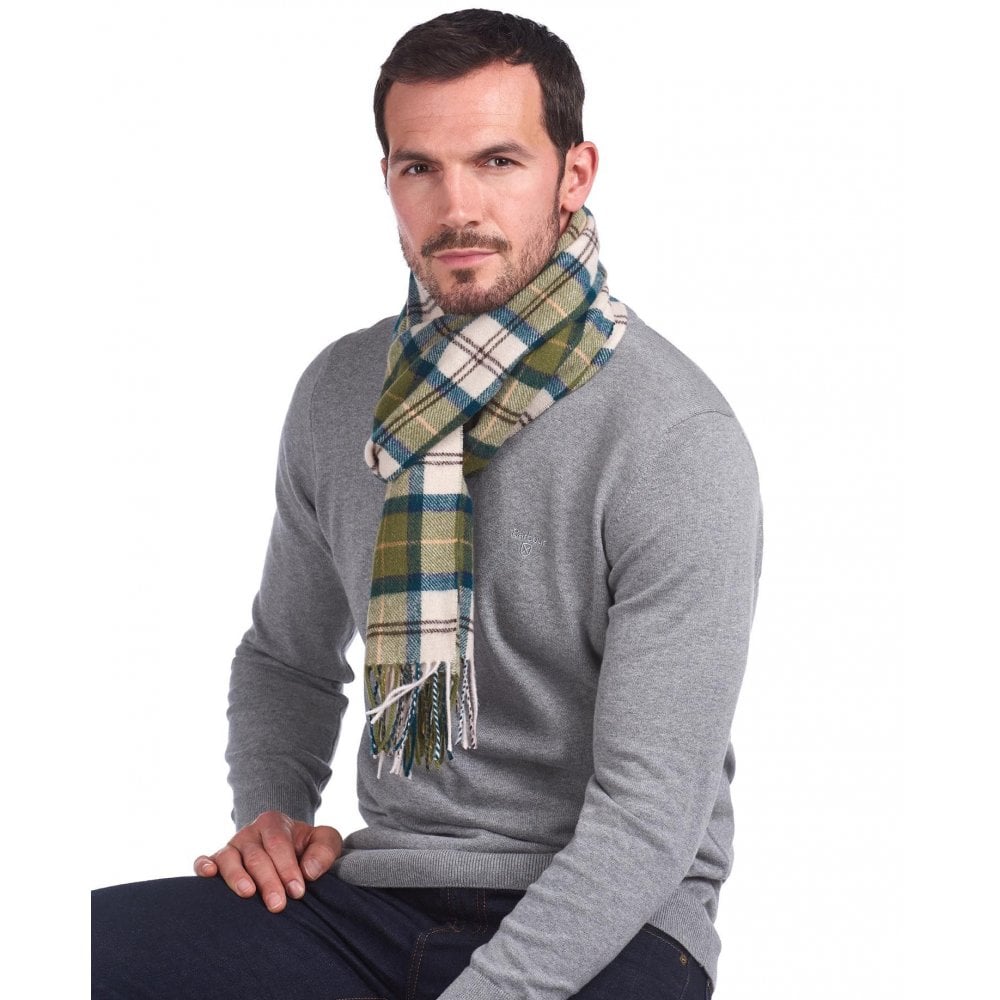 Lambswool Scarf in Ancient Tartan