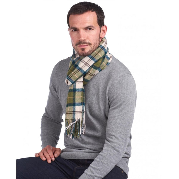 Lambswool Scarf in Ancient Tartan