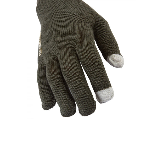 Hanworth - Solo Merino Glove - Olive