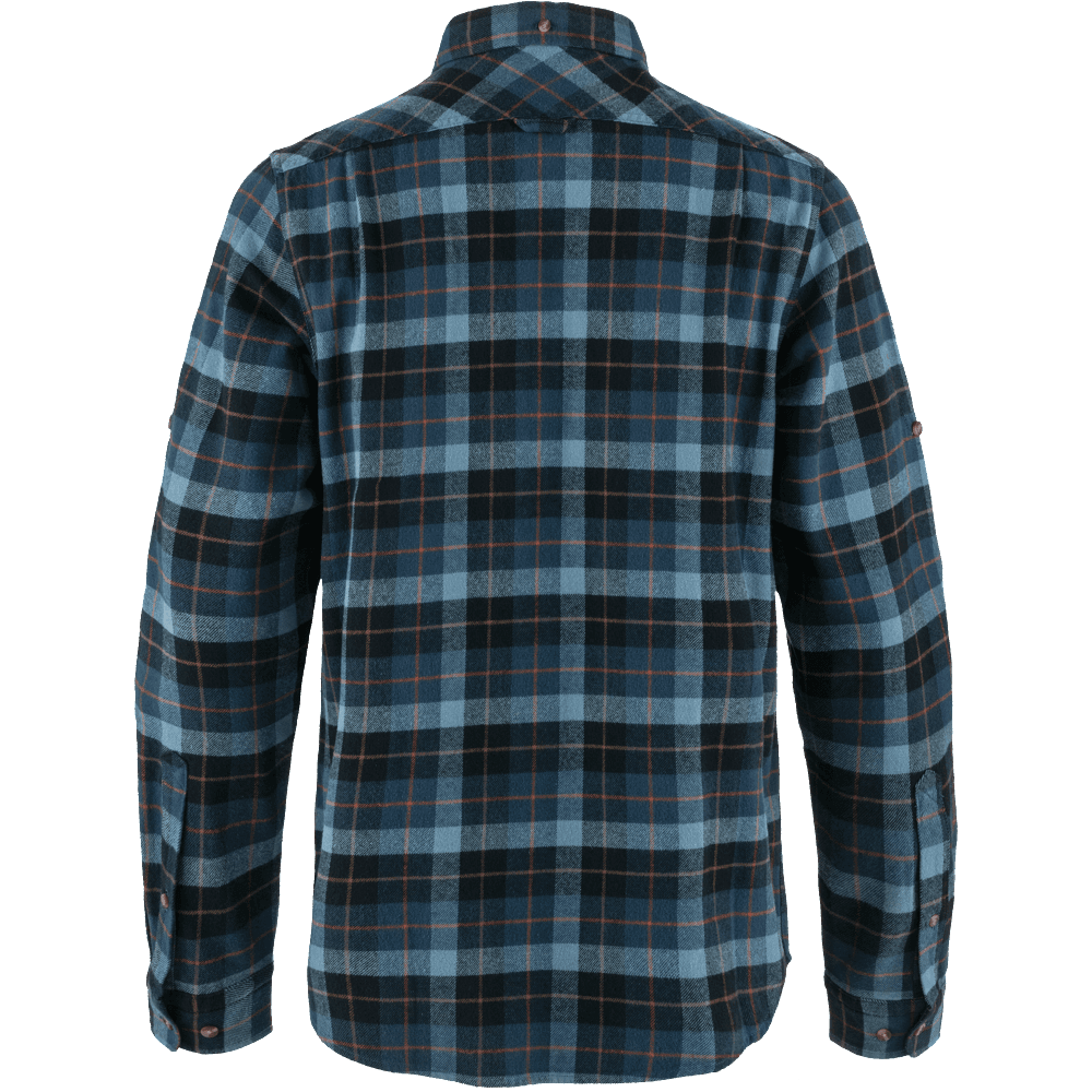 Singi Heavy Flannel Shirt M - Dark Navy-Indigo Blue