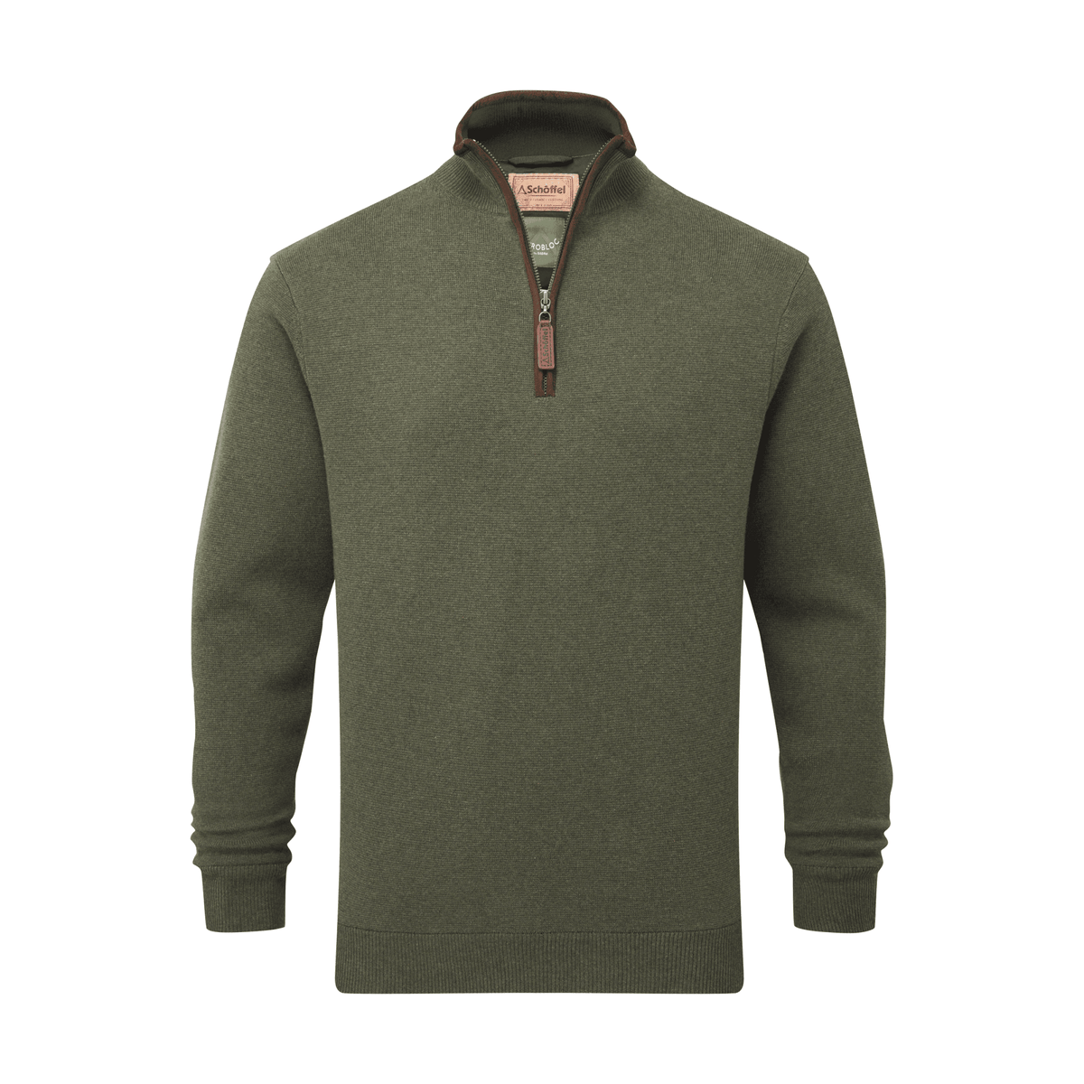 Angus Aerobloc 1/4 Zip - Woodland
