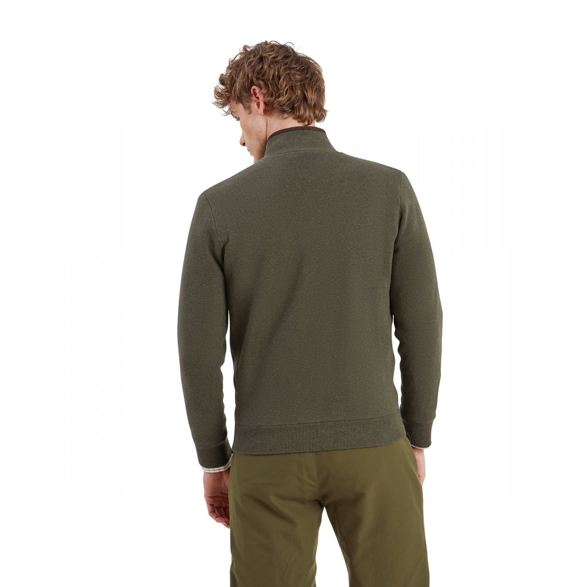 Angus Aerobloc 1/4 Zip - Woodland