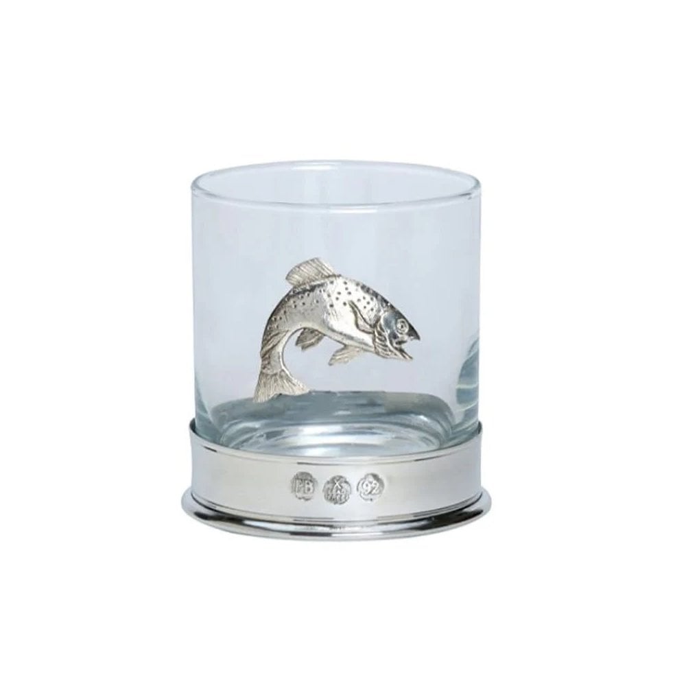 Trout Whisky Glass