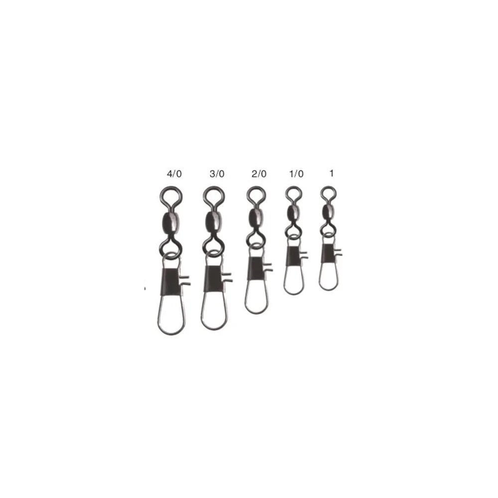 Nickel Crane Interlock Swivels in bags of 10